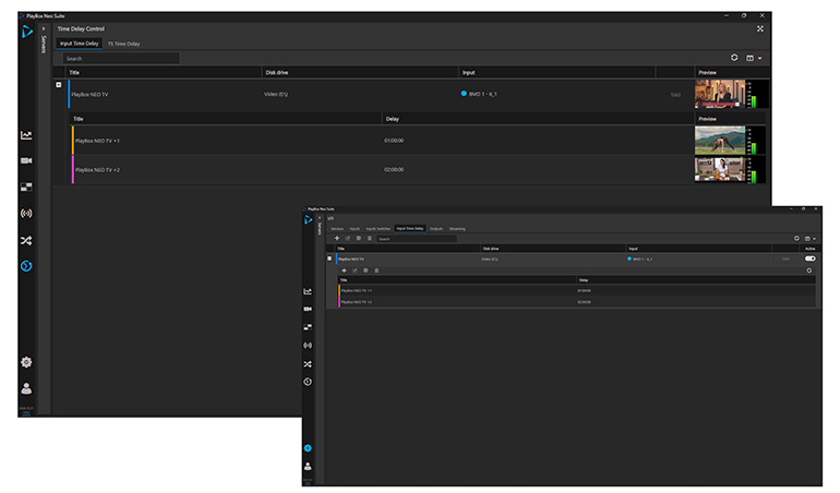 Input Time Delay